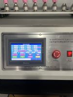 Cap Hinge Durability and LOF Tester