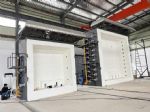 BS EN 1364-1 Vertical Fire Resistance Test Furnace For Non Load Bearing Part Walls
